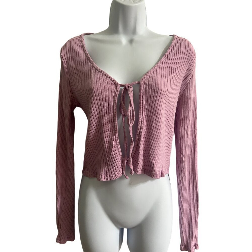 ✨3 for $18✨ Wild Fable Women’s Front Tie Cropped Boho Y2K Cardigan